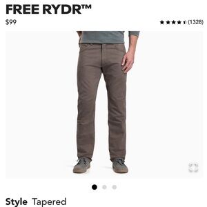 NWOT. Kuhl Free Rydr Pants. Men’s size 31 x 32